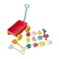 thumbnail image 2 of Carrito de juguete de playa Hugo colorido con 15 piezas, 2 of 10
