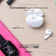 thumbnail image 4 of Audifonos ACTECK SENSE EP230 Inalambricos Blanco AC-935111, 4 of 5