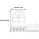 thumbnail image 2 of Rawiri - Juego de 2 maceteros de pared blancos para maceteros colgantes de madera, soporte para plantas montado en la pared, escalera para interiores y exteriores, jardín vertical, sala de estar,, 2 of 8