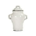 thumbnail image 1 of Zentique 7104 L White Ceramic Pottery, White - 13 x 18.5 x 10 in., 1 of 1