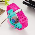 thumbnail image 4 of Reloj deportivo Ohsen multifunción, resistente al agua, con pantalla retroiluminada, de cuarzo, unisex, con cronómetro, fecha y alarma (1603 Rosy), 4 of 5