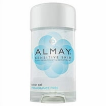 Almay Sensitive skin Clear Gel, Anti-Perspirant & Deodorant, Fragrance Free, 2.25-Ounce Stick (Pack of 6)