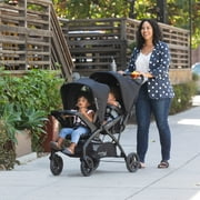 Baby Trend Sit N Stand Double Stroller 2.0, Desert Tan, Compact Fold, Dual Infant Car Seat Compatible