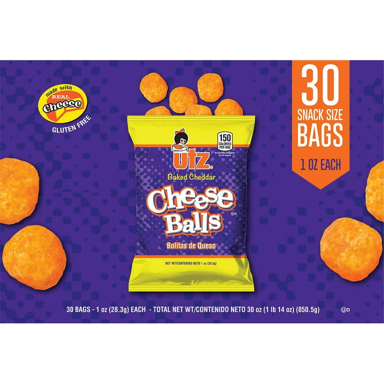 Utz Cheese Balls, Ounce (30 Pack)