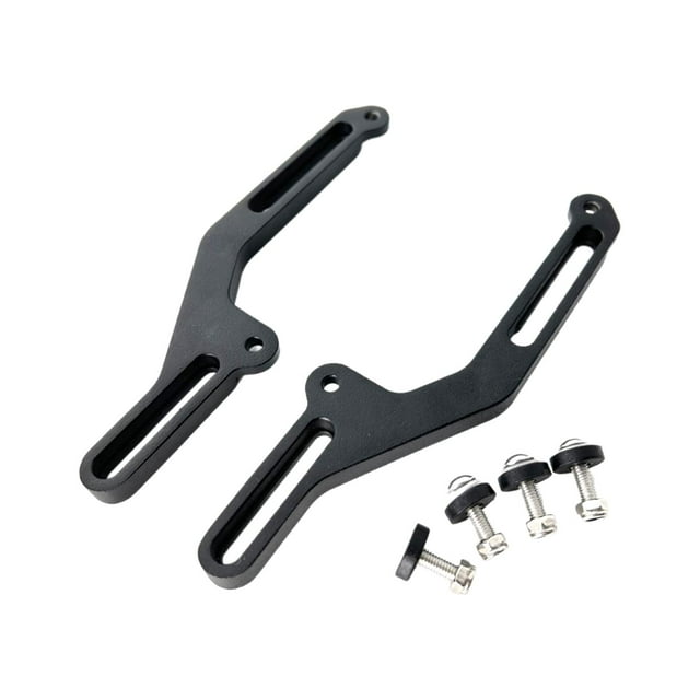 Soporte de parabrisas de motocicleta DYNWAVEMX Aleación de aluminio XL750 2023 2024 Negro