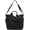 Black, variant on JennyShop Korean Style Large Capacity Crossbody Tote Bag, Quality Women's Handbag, Women's Casual Diamond Grid Shoulder Bag,