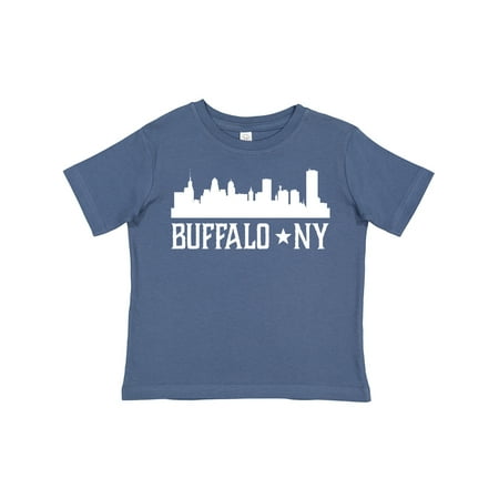 

Inktastic Buffalo New York NY Cities Skyline Gift Toddler Boy or Toddler Girl T-Shirt