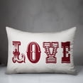 thumbnail image 2 of Creative Products Vintage Love 14x20 Spun Poly Pillow, 2 of 2