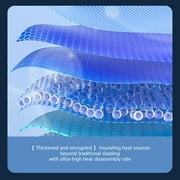 Nkmbld Portable Car Sunshade Summer Front Windshield Thermal Insulation Sunscreen Foldable Ring Sunshade Keep Car Interior Cool, Fit for Cars,Trucks,SUVs 140*70cm
