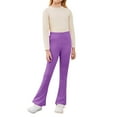 thumbnail image 3 of YunPes Girls Clothing Bbay Girl Leggings Spring and Autumn Style Tight Flared Pants Girls Outer Wear Trousers Dance Exponents, 3 of 6