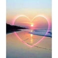 thumbnail image 1 of Cuadros Decorativos 5D DIY taladro redondo completo diamante pintura amor puesta de sol punto de cruz bordado conjunto Ehuebsd Nuevos Originales, 1 of 9