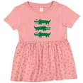 thumbnail image 3 of Inktastic Alligator Crocodile Reptile Girls Baby Dress, 3 of 5
