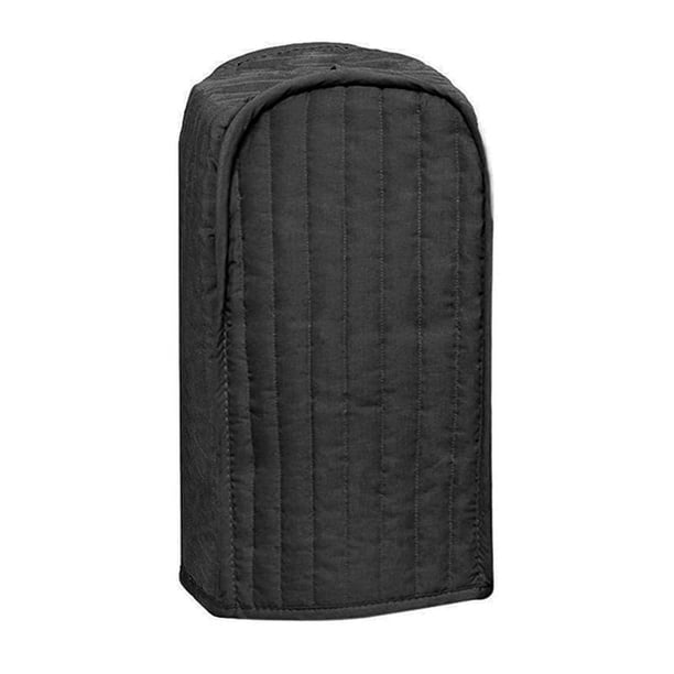 Funda protectora para licuadora, batidora de pie o cafetera, funda protectora para licuadora a prueba de manchas para cocina (negra)