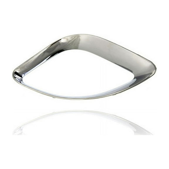 Grille Molding - Compatible/Replacement for '12-16 Jeep Grand Cherokee SRT8 - Front Lower Trim Molding, Chrome - Left Hand - Driver, 68158583AA