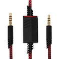 thumbnail image 1 of Cable de audio Knomix de repuesto trenzado de nailon para Astro A40, 1 of 6