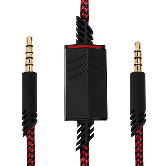 Cable de audio Knomix de repuesto trenzado de nailon para Astro A40