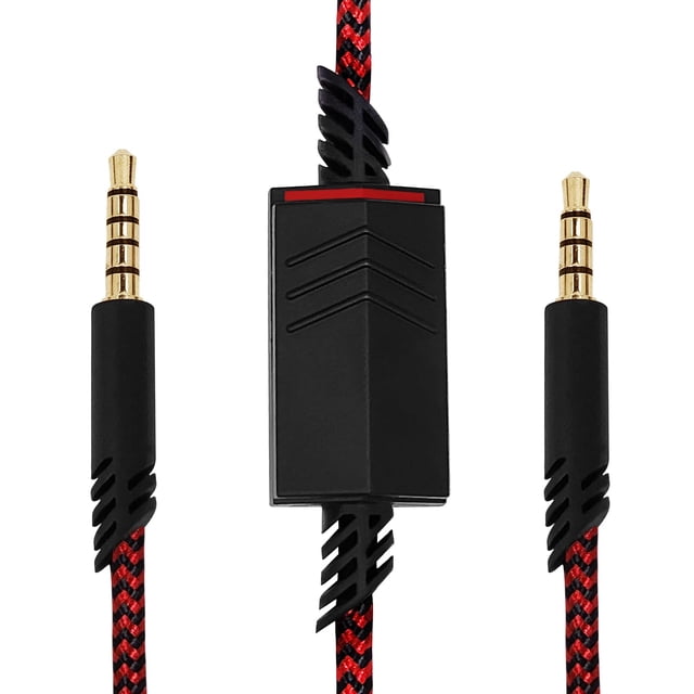 Cable de audio Knomix de repuesto trenzado de nailon para Astro A40