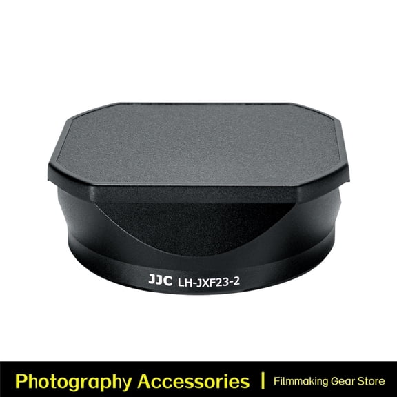 JJC Metal Square Lens Hood for Fujifilm Fujinon XF 33mm and 23MM F1.4 R LM WR Lens Replaces Fuji XT4 XT3 XT2 XT30II XT30 XT20 XT10