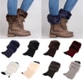 thumbnail image 2 of unbranded Socks Cortos De Sintética Y Falsa Para Mujer Cálidos Y Flexibles, 2 of 8