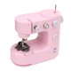 thumbnail image 5 of Máquina de coser portátil de 5 puntadas, pequeña, multifuncional, para el hogar, para el día del niño, 100-240 V, enchufe de la UE, 5 of 10