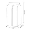 thumbnail image 4 of Clear Hanging Garment Bags-Moth Proof Garment Bags,Garment Cover, Dress Garment Bags Storage for Travel(24" x 19.5" x 35"), 4 of 10
