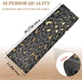 thumbnail image 5 of FREEAMG Black Gold Leopard Skin Pot Holders Durability Trivets for Hot Pots and Pans Waterproof Luxury Table Runner Versatility Trivet Mats Table Mats, 5 of 7