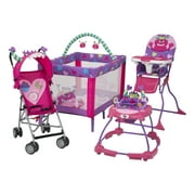 Cosco Kids Simple Fold Deluxe High Chair, Monster Shelley