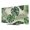Beige, Green, Olive, variant on Tropical Plant TV Cover for 24 Inch Screen,Stretch Fabric Dustproof TV Display Protector,Summer Pastoral Nature Palm Monstera Leaf Elastic Slipcover Monitor Cover for Indoor Computer 20.9"x11.8"