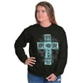 thumbnail image 5 of Faith Hope Love Cross Christian Women Crewneck Sweatshirt Brisco Brands S, 5 of 6