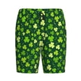 thumbnail image 4 of Gaeub Happy St. Patrick's day Printed Men's Short Pajama Pants, Lightweight Lounge & Sleep Bottoms Keep You Cool - Medium, 4 of 9