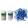 thumbnail image 2 of Juego de tiras reactivas de glucosa en sangre lancetas para accesorios de análisis de sangre para la vida diaria ANGGREK Otros, 2 of 8