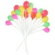 thumbnail image 1 of EeaseMX 10 globos de cumpleaños para tartas, decoración de tartas de colores, ideal para fiestas de cumpleaños, postres, frutas y reuniones (globos redondos)., 1 of 7