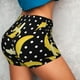 thumbnail image 4 of Fotbe Banana Shorts Sin Costuras – Shorts Deportivos de Cintura Alta para Mujer, Elásticos para Gimnasio, Yoga, Running o Ciclismo-Small, 4 of 8
