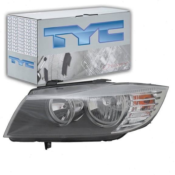 TYC Left Headlight Assembly compatible with BMW 335i 2009-2011