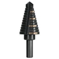 thumbnail image 2 of Broca escalonada óxido negro 12 escalones 7/16" a 1-1/8" TRUPER BES-12A, 2 of 2