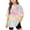 Multicolor 7, variant on BRGZLK Toddler Kids Short Sleeve T Shirt Boys Girls Trendy Cute Gradient Graphic Pullover Loose Casual Soft Daily Round Neck Top Blue 12-13 Years