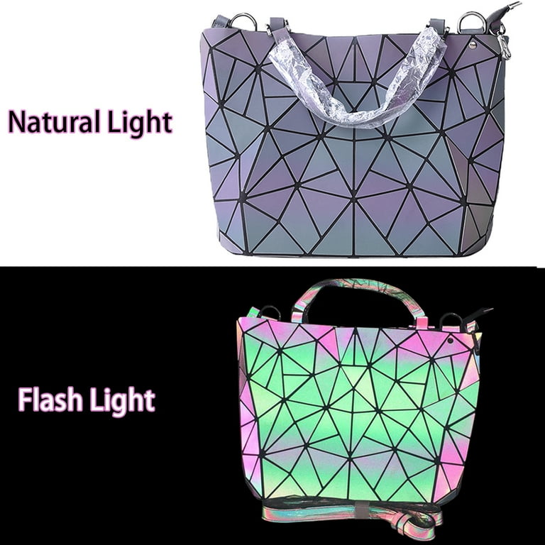 Luminesk holographic bag sale