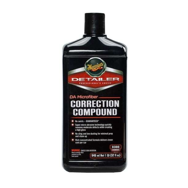 Compuesto Corrector Meguiar's D30032 Removedor de Rayones para Auto 946 ml