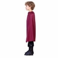 thumbnail image 5 of Big Kids Four-Piece Outfit King Stage Performance Graphic Tops Pants And Blet Cape Big Boy Outfits Kids Clothes Size 9-10T, 5 of 9