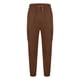thumbnail image 3 of Pantalones largos para hombre, lisos, informales, con bolsillos, cintura elástica, para exteriores, cargo, de poliéster, 3 of 5