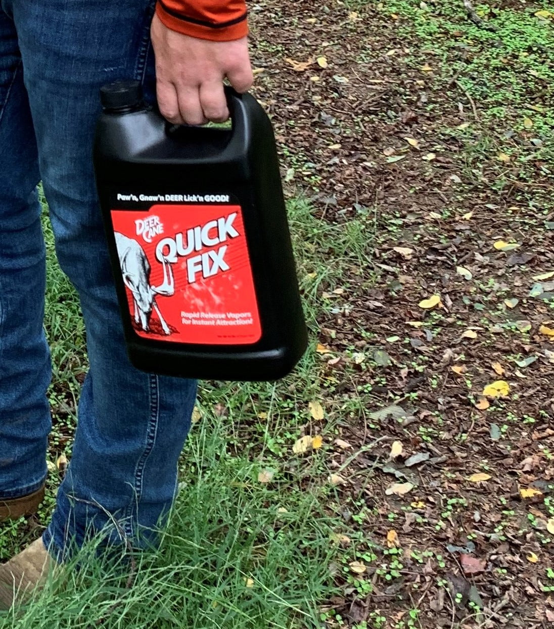 Flextone Evolved Habitats Deer Cane Quick Fix Liquid Deer Attractant, 1 Gallon