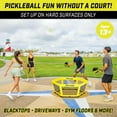 thumbnail image 2 of GoSports Pickle 360 Hardcourt Game Set - Pickleball Meets Roundnet - Hard Surface Paddle Ball Game, 2 of 6