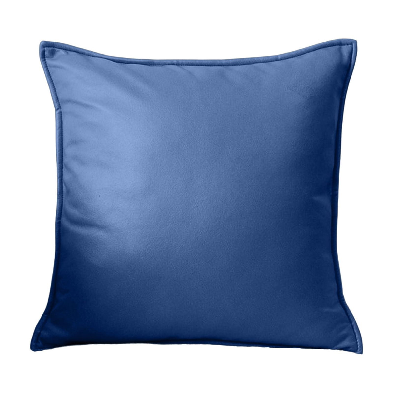 Btomtd Solid Color Sofa Pillows 18 x 18, Breathable Couch Pillows and Bed Cushions, Decorative Throw Pillows for Living Room, Bedroom or Outdoor Use, Size 18" x 18", Dark Blue