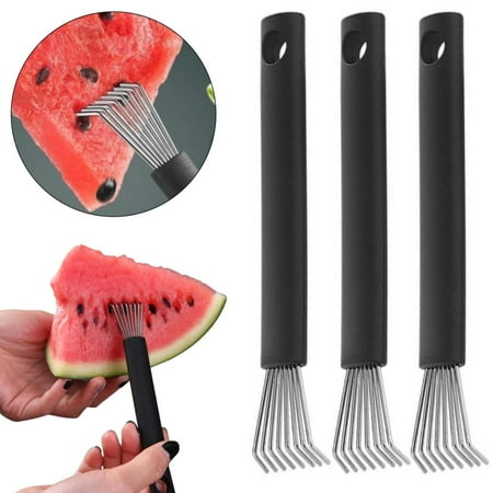

Reduced! iZZZHH Stainless Steel Watermelon Eating Utensil Fruit Seed Removal Device Watermelon Seed Remover