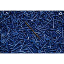 (200) Phillips Flat Head 1/4 x 1-3/4 Concrete Masonry Screws Tapcon Anchor & Bit