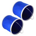 thumbnail image 3 of Cubo plegable, 2 piezas Azul 9L Cubo de agua plegable Contenedor de agua plegable Características de vanguardia Jadeshay  A, 3 of 8