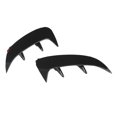 thumbnail image 4 of Rear Bumper Mudguard, Auto Mudflap High Hardness Protective Black  For Automobile Repacking, 4 of 8