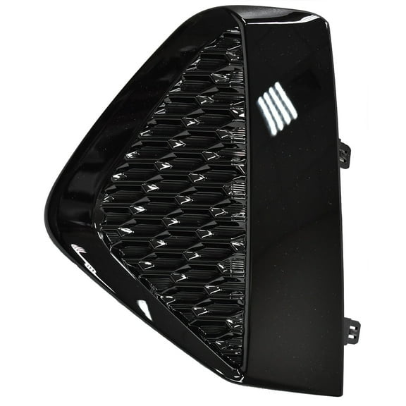 New Aftermarket Gloss Black Driver Side Fog Light Cover Replaces 622579UF0C fits 2019-2024 Nissan Murano