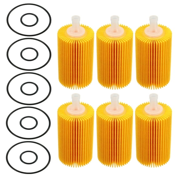 Engine Oil Filter 04152-38020 04152-51010 04152-YZZA4 for Toyota Land Cruiser for Toyota Sequoia 6 Set