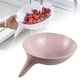 thumbnail image 5 of Colador de plástico doméstico para escurrir ensaladas, espaguetis y frutos rojos. Rosa, 5 of 8
